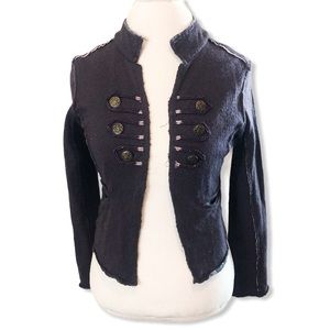 Free People Military Style Lightweight Jacket